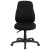 Flash Furniture BT-90297M-GG Mid-Back Black Fabric Multifunction Swivel Ergonomic Task Office Chair addl-10