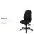 Flash Furniture BT-90297M-GG Mid-Back Black Fabric Multifunction Swivel Ergonomic Task Office Chair addl-4