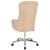 Flash Furniture BT-90557H-BGE-F-GG Chambord Home and Office Beige Upholstered High Back Chair addl-6