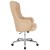 Flash Furniture BT-90557H-BGE-F-GG Chambord Home and Office Beige Upholstered High Back Chair addl-8