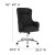 Flash Furniture BT-90557H-BLK-F-GG Chambord Home and Office Black Upholstered High Back Chair addl-5