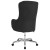 Flash Furniture BT-90557H-BLK-F-GG Chambord Home and Office Black Upholstered High Back Chair addl-6