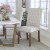 Flash Furniture BT-P-BGE-FAB-GG Hercules Beige Fabric Parsons Chair with Rolled Back, Accent Nail Trim and Walnut Finish addl-1