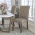 Flash Furniture BT-P-BG-LEA-GG Hercules Beige LeatherSoft Parsons Chair with Rolled Back, Accent Nail Trim and Walnut Finish addl-1