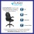 Flash Furniture CH-00095-BK-GG X10 Black LeatherSoft Gaming / Racing Office Chair with Flip-up Arms addl-3