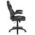 Flash Furniture CH-00095-BK-GG X10 Black LeatherSoft Gaming / Racing Office Chair with Flip-up Arms addl-9
