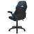 Flash Furniture CH-00095-BL-GG X10 Blue/Black LeatherSoft Gaming / Racing Office Ergonomic Swivel Chair with Flip-up Arms addl-7