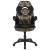 Flash Furniture CH-00095-CAM-GG X10 Camouflage/Black LeatherSoft Gaming / Racing Office Ergonomic Swivel Chair with Flip-up Arms addl-10