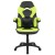 Flash Furniture CH-00095-GN-GG X10 Neon Green/Black LeatherSoft Gaming / Racing Office Swivel Chair with Flip-up Arms addl-10