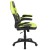 Flash Furniture CH-00095-GN-GG X10 Neon Green/Black LeatherSoft Gaming / Racing Office Swivel Chair with Flip-up Arms addl-9