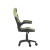 Flash Furniture CH-00095-GN-RLB-GG X10 Neon Green/Black LeatherSoft Gaming / Racing Computer Chair with Flip-up Arms and Transparent Roller Wheels addl-7