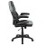 Flash Furniture CH-00095-GY-GG X10 Gray/Black LeatherSoft Gaming / Racing Office Swivel Chair with Flip-up Arms addl-9