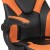 Flash Furniture CH-00095-OR-GG X10 Orange/Black LeatherSoft Gaming / Racing Office Swivel Chair with Flip-up Arms addl-8