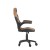 Flash Furniture CH-00095-OR-RLB-GG X10 Orange/Black LeatherSoft Gaming / Racing Office Computer Chair with Flip-up Arms and Transparent Roller Wheels addl-7