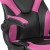 Flash Furniture CH-00095-PK-GG X10 Pink/Black LeatherSoft Gaming / Racing Office Swivel Chair with Flip-up Arms addl-8