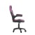 Flash Furniture CH-00095-PK-RLB-GG X10 Pink/Black LeatherSoft Gaming / Racing Office Chair with Flip-up Arms and Transparent Roller Wheels addl-7