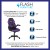 Flash Furniture CH-00095-PR-GG X10 Purple/Black LeatherSoft Gaming / Racing Office Swivel Chair with Flip-up Arms addl-3