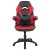 Flash Furniture CH-00095-RED-GG X10 Red/Black LeatherSoft Gaming / Racing Office Swivel Chair with Flip-up Arms addl-10