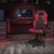 Flash Furniture CH-00095-RED-GG X10 Red/Black LeatherSoft Gaming / Racing Office Swivel Chair with Flip-up Arms addl-1