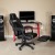 Flash Furniture CH-00288-BK-GG X40 Black/Gray Gaming / Racing Computer Chair with Fully Reclining Back/Arms, Footrest addl-6