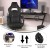 Flash Furniture CH-00288-BK-RLB-GG X40 Black/Gray Gaming / Racing Computer Chair with Fully Reclining Back/Arms, Footrest, Transparent Roller Wheels addl-3