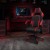 Flash Furniture CH-00288-RED-GG X40 Gaming / Racing Computer Chair with Fully Reclining Back/Arms, Slide-Out Footrest, Massaging Lumbar - Red addl-1