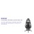 Flash Furniture CH-00288-WH-GG X40 Gaming / Racing Computer Chair with Fully Reclining Back/Arms, Slide-Out Footrest, Massaging Lumbar - White addl-3