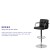 Flash Furniture CH-102029-BK-GG Contemporary Black Quilted Vinyl Adjustable Height Barstool with Arms and Chrome Base addl-3