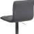 Flash Furniture CH-112080-GY-GG Contemporary Button Tufted Gray Vinyl Adjustable Height Barstool with Chrome Base addl-10