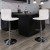 Flash Furniture CH-112080-WH-GG Contemporary Button Tufted White Vinyl Adjustable Height Barstool with Chrome Base addl-1