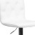 Flash Furniture CH-112080-WH-GG Contemporary Button Tufted White Vinyl Adjustable Height Barstool with Chrome Base addl-7