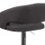 Flash Furniture CH-122070-BKFAB-GG Contemporary Charcoal Fabric Rounded Mid-Back Adjustable Height Barstool with Chrome Base addl-10