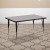 Flash Furniture XU-A3048-REC-GY-T-A-GG 30"W x 48"L Rectangle Activity Table with Gray Laminate Top and Height Adjustable Legs addl-2
