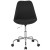 Flash Furniture CH-152783-BK-GG Mid-Back Black Fabric Task Office Chair with Pneumatic Lift and Chrome Base addl-10