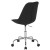 Flash Furniture CH-152783-BK-GG Mid-Back Black Fabric Task Office Chair with Pneumatic Lift and Chrome Base addl-7