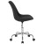 Flash Furniture CH-152783-BK-GG Mid-Back Black Fabric Task Office Chair with Pneumatic Lift and Chrome Base addl-9