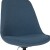 Flash Furniture CH-152783-BL-GG Mid-Back Blue Fabric Task Office Chair with Pneumatic Lift and Chrome Base addl-8