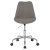 Flash Furniture CH-152783-LTGY-GG Mid-Back Light Gray Fabric Task Office Chair with Pneumatic Lift and Chrome Base addl-10