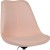 Flash Furniture CH-152783-PK-GG Mid-Back Pink Fabric Task Office Chair with Pneumatic Lift and Chrome Base addl-8