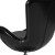 Flash Furniture CH-162430-BK-LEA-GG Egg Series Black LeatherSoft Side Reception Chair addl-10