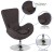 Flash Furniture CH-162430-DKGY-FAB-GG Egg Series Dark Gray Fabric Side Reception Chair addl-4
