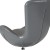 Flash Furniture CH-162430-GY-LEA-GG Egg Series Gray LeatherSoft Side Reception Chair addl-7