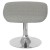 Flash Furniture CH-162430-O-LTGY-FAB-GG Egg Series Light Gray Fabric Ottoman addl-3