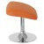 Flash Furniture CH-162430-O-OR-FAB-GG Egg Series Orange Fabric Ottoman addl-2