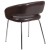 Flash Furniture CH-162731-BN-GG Fusion Series Contemporary Brown LeatherSoft Side Reception Chair addl-6