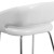 Flash Furniture CH-162731-WH-GG Fusion Series Contemporary White LeatherSoft Side Reception Chair addl-7