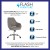 Flash Furniture CH-177280-LGY-F-GG Madrid Light Gray Fabric Upholstered Mid-Back Chair addl-3
