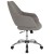 Flash Furniture CH-177280-LGY-F-GG Madrid Light Gray Fabric Upholstered Mid-Back Chair addl-9