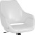 Flash Furniture CH-177280-WH-GG Madrid White LeatherSoft Upholstered Mid-Back Chair addl-11