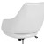 Flash Furniture CH-177280-WH-GG Madrid White LeatherSoft Upholstered Mid-Back Chair addl-8